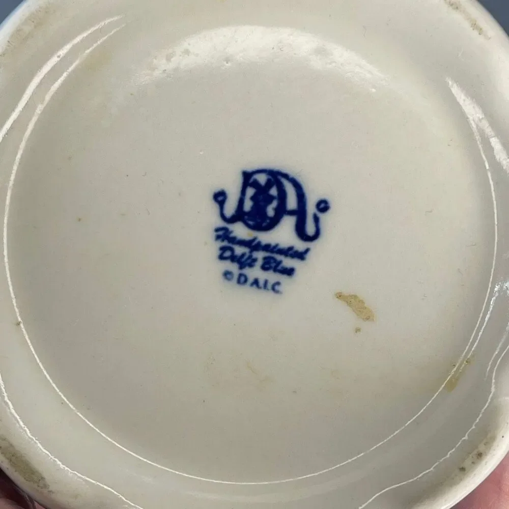 VTG Delft Blue ceramic Heineken beer stein